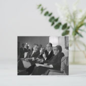 Schütteln der Nachweiskarte Postkarte (Stehend Vorderseite)