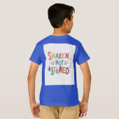 "Schütteln, nicht reißen." T-Shirt (Schwarz voll)