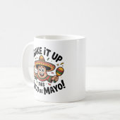 Schütteln Sie das Cinco de Mayo! Kaffeetasse (Vorderseite Links)