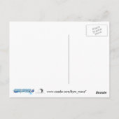Schütteln Sie den Käfig Postkarte (Rückseite)
