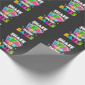 Schütteln Sie diese Bälle Funny Bingo Geschenkpapier (Ecke)