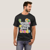 Schütteln Sie diese Balls Funny Bingo Player Lotte T-Shirt (Vorne ganz)