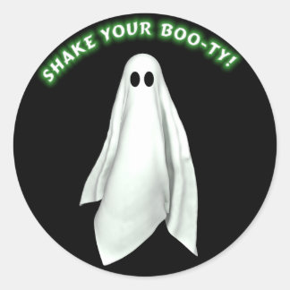 Schütteln Sie Ihr verflixtes Halloween-Sticker Runder Aufkleber