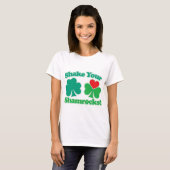 Schütteln Sie Ihre Kleeblätter T-Shirt (Vorne ganz)