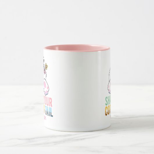 Schütteln Sie Ihren Cotton-Schwanz Niedlich Osterb Tasse (Zentrum)