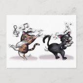 Schütteln Sie Ihren Hintern Postkarte (Vorderseite)