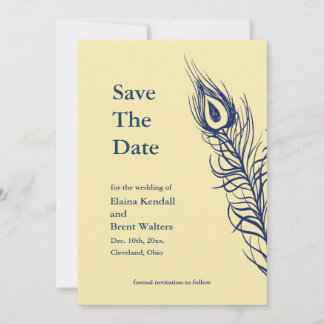 Schütteln Sie Ihren Schwanz Feathers Save the Date