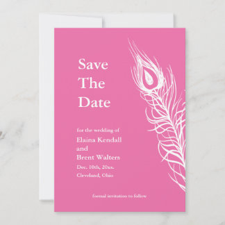 Schütteln Sie Ihren Schwanz Feathers Save the Date