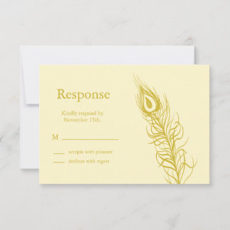 Schütteln Sie Ihren Schwanz Feathers UAWG (braun) RSVP Karte