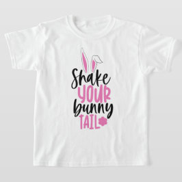 Schütteln Sie Ihren sonnigen Schwanz Girls' Osterf T-Shirt