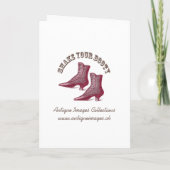 Schütteln Sie Ihren (Viktorianischen) Hintern - Ta Einladung (Rückseite)