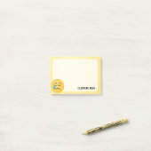 Schüttelstelle Post-it Klebezettel (Auf Schreibtisch)