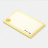 Schüttelstelle Post-it Klebezettel (angewinkelt)