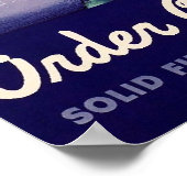 Schüttelt nicht beim nächsten Winterposter! Poster (Ecke)