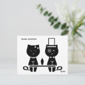 Schüttelt, nicht gestört Postkarte (Stehend Vorderseite)