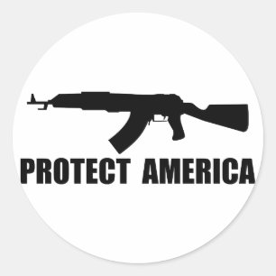 Schutz amerikanischer Sticker