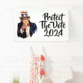 Schutz der Abstimmung 2024 Banner (Insitu)