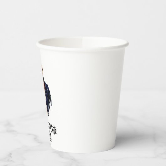 Schutz der Abstimmung 2024 Pappbecher (Links)