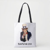 Schutz der Abstimmung 2024 Tasche (Vorderseite)