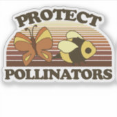 Schutz der Bestäuber Aufkleber (Vorderseite)