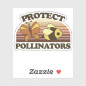 Schutz der Bestäuber Aufkleber (Blatt)