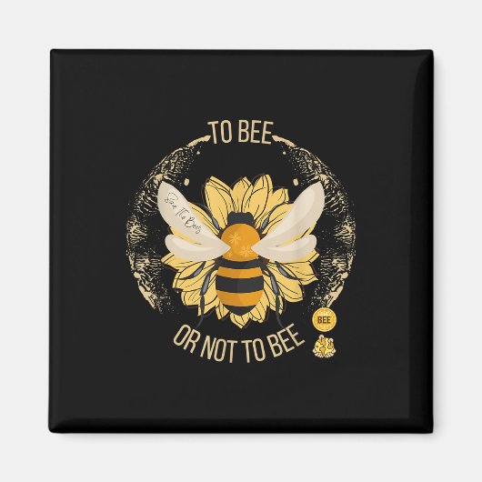 Schutz der Bienenart Magnet (Vorne)