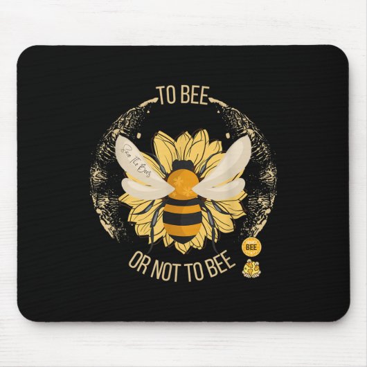 Schutz der Bienenart Mousepad (Vorne)