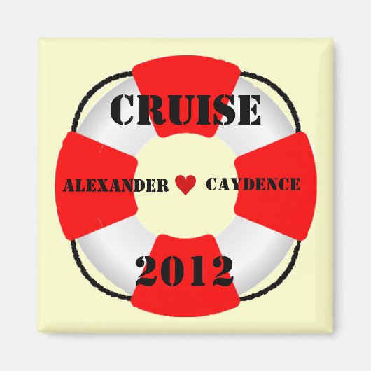 Schutz der Braut und des Wohlergehens Magnet (Vorne)