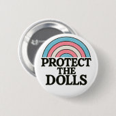 Schutz der Dollars-Flaggendarstellung Button (Vorne & Hinten)
