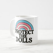 Schutz der Dollars-Flaggendarstellung Kaffeetasse (Vorderseite Links)