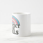 Schutz der Dollars-Flaggendarstellung Kaffeetasse (Mittel)