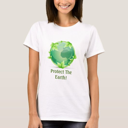 Schutz der Erde T-Shirt (Vorderseite)