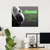 Schutz der Frau Poster (Heimbüro)