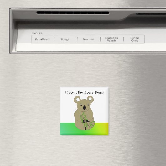 Schutz der Koala-Bears Magnet (In Situ (Geschirrspüler))