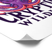 Schutz der Kryptozoologie der wild lebenden Tiere Poster (Ecke)