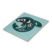 Schutz der Lachsflasche Fliese (Seite)