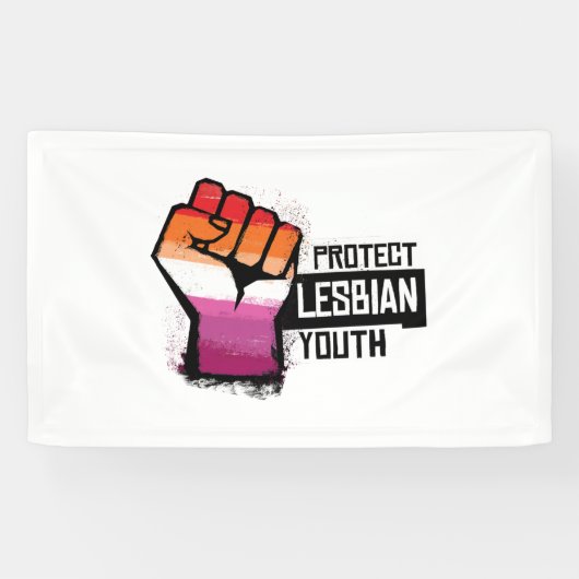 Schutz der lesbischen Jugend Banner (Horizontal)