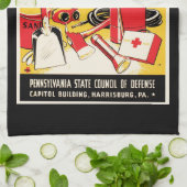 Schutz der Luft Geschirrtuch (Gefaltet)