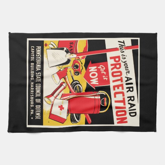 Schutz der Luft Geschirrtuch (Horizontal)