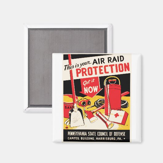 Schutz der Luft Magnet (Vorderseite/Rückseite)