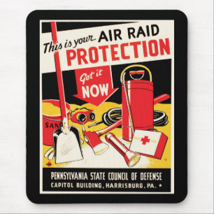 Schutz der Luft Mousepad
