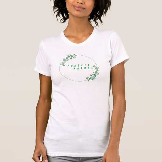 Schutz der Natur T-Shirt (Vorderseite)