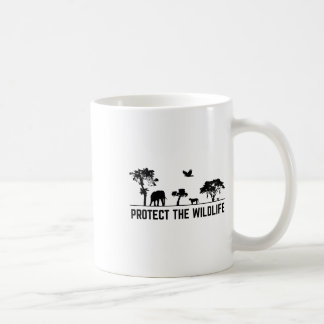 Schutz der Natur und der Natur Kaffeetasse