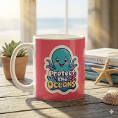 Schutz der Octopus-Tasse Kaffeetasse