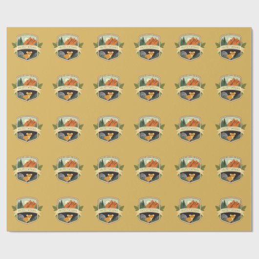 Schutz der Parks Pika Geschenkpapier (Flach)