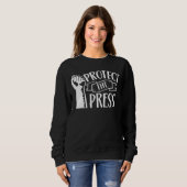 Schutz der Pressefreiheit Sweatshirt (Vorne ganz)