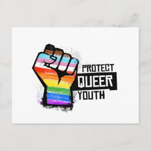 Schutz der Queen Jugend - Progress-Prix Postkarte