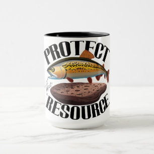 Schutz der Ressource durch Regenbogenforelle im Ha Tasse