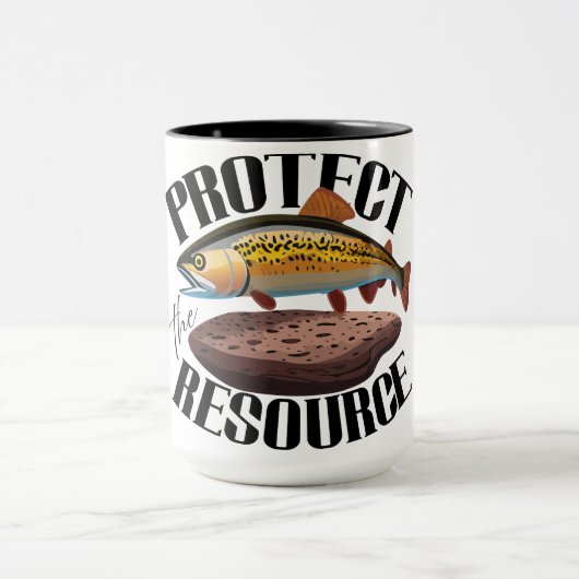 Schutz der Ressource durch Regenbogenforelle im Ha Tasse (Zentrum)