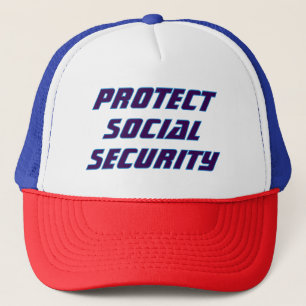 Schutz der Sozialversicherungspolitik Truckerkappe
